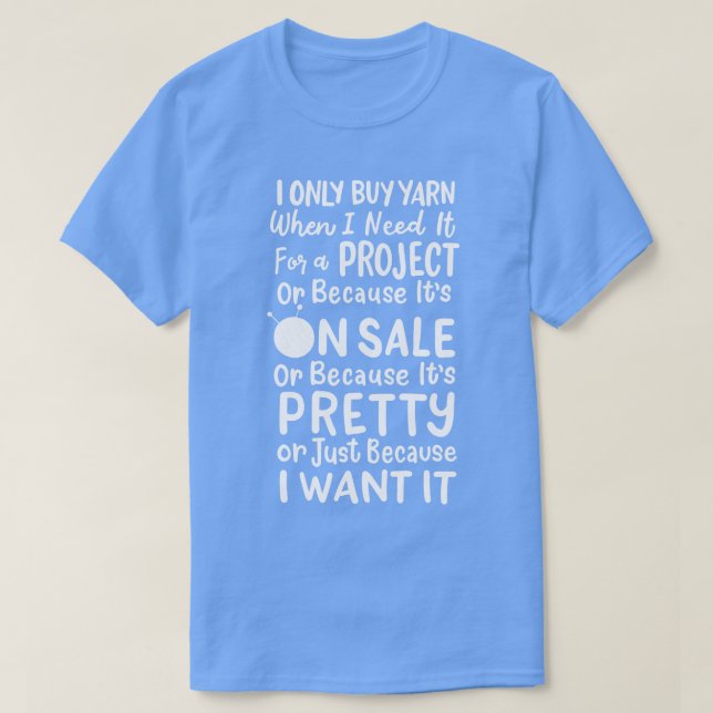 Camiseta Knitting Knitting Wool (Frente do Design)