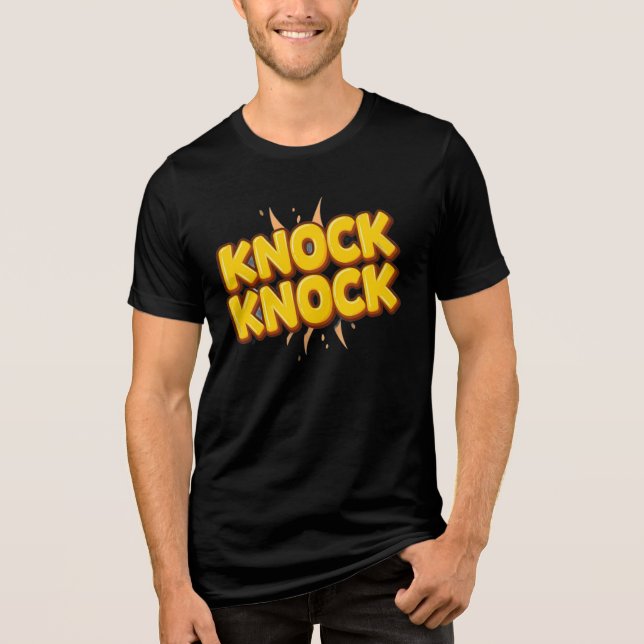 Camiseta Knock knock (Frente)