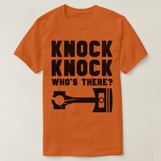 Camiseta Knock Knock (Frente do Design)