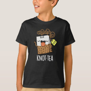 Camiseta Knot tea Funny Tea Pun Dark BG