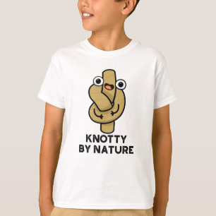 Camiseta Knotty Por Nature Engraçado Knot Pun