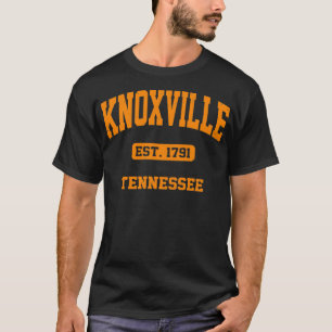 Camiseta Knoville Tennessee TN Estilo atlético do Estado d