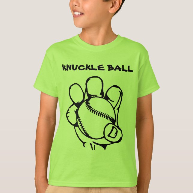 Camiseta Knuckle Ball Baseball Tee (Frente)