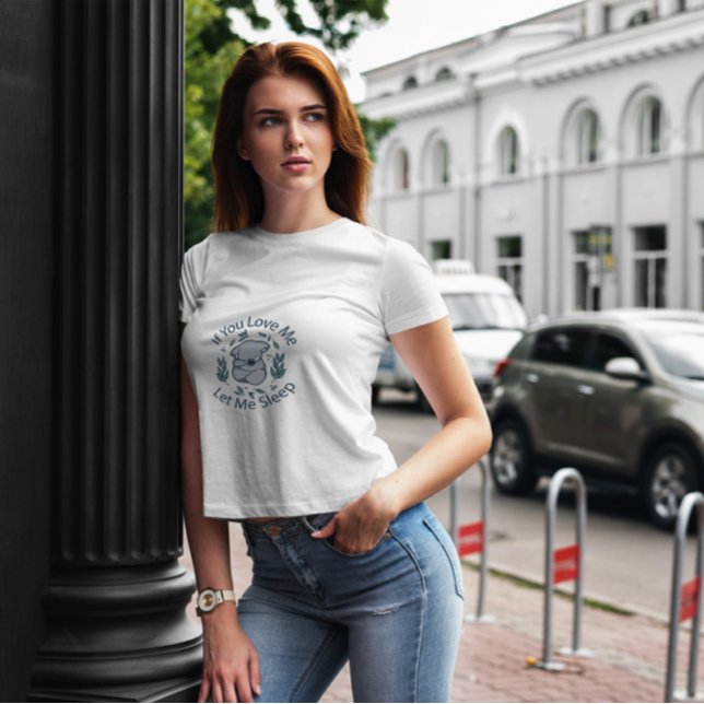 Camiseta Koala Animal Asleep Nature (Criador carregado)