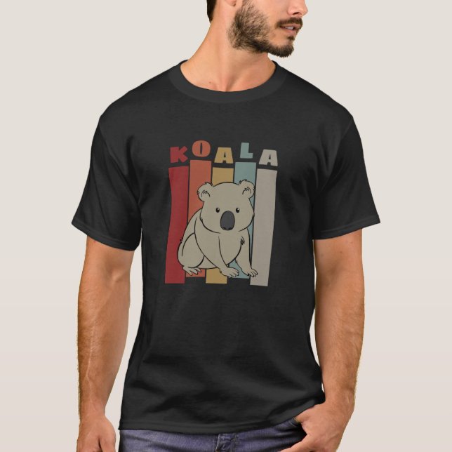 Camiseta Koala Australia Day Cute Retro Koalabear (Frente)