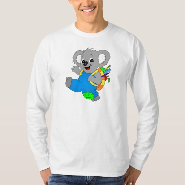 Camiseta Koala Bear com mochila (Frente)