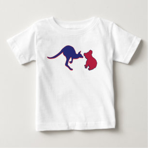 Camiseta Koala Bear e Kangaroo
