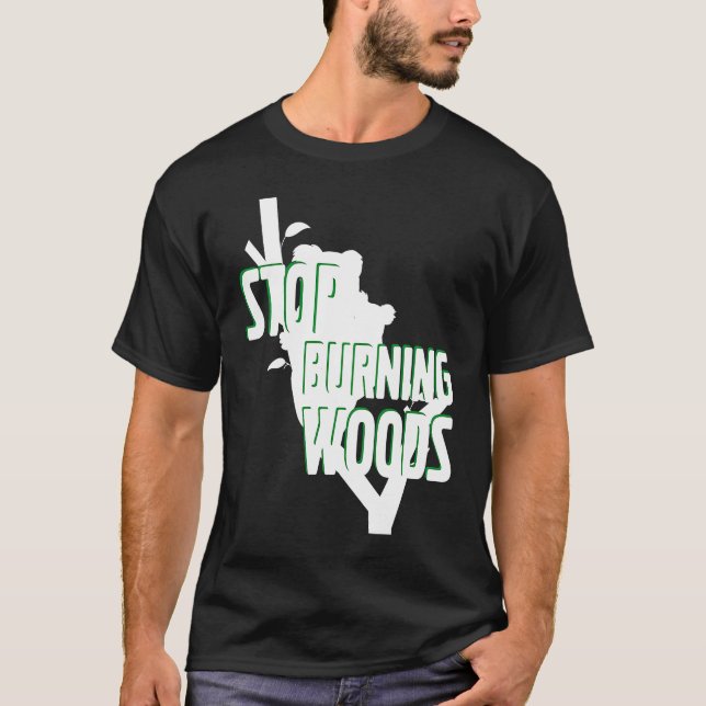 Camiseta Koala Bear e Koala urrem bebê para parar de queima (Frente)