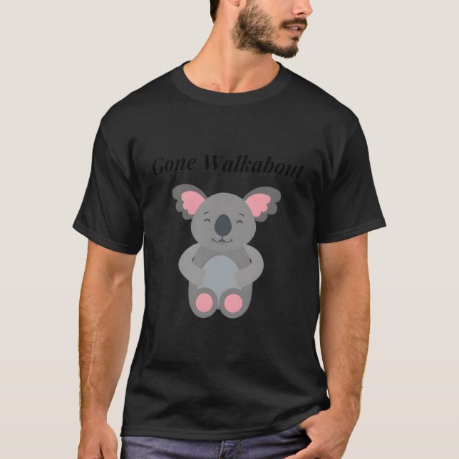 Camiseta Koala Bear Foi Andar Por (Frente)