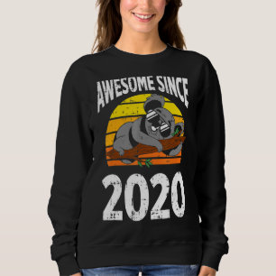 Camiseta Koala Bear Incrível Desde 2020 segundo aniversário