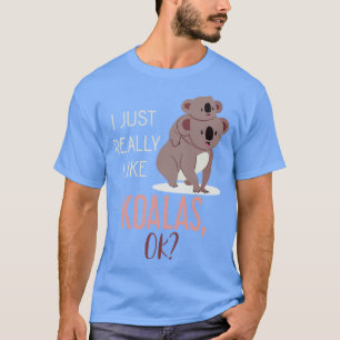 Camiseta Koala Bear Lover Zoo Keeper Austrália Koala