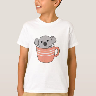 Camiseta Koala Café Café Xícara Cuecas Koalas