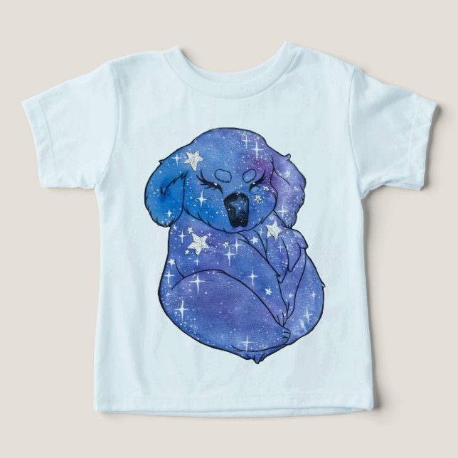 Camiseta Koala chamado Seven (Design frontal)