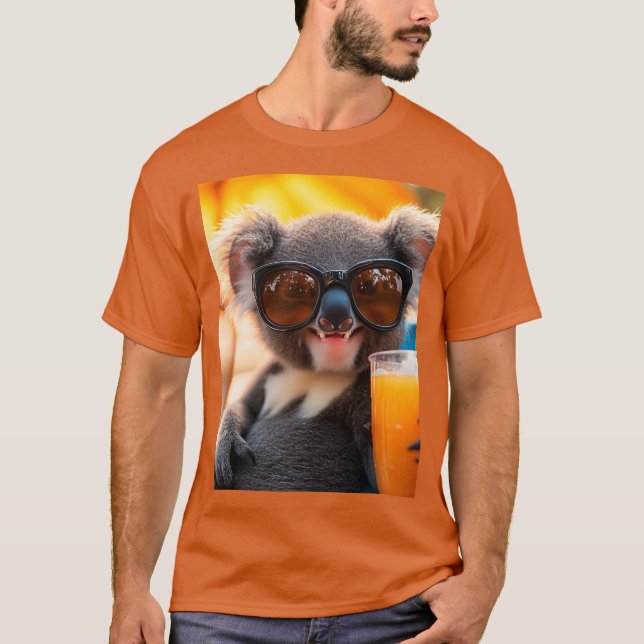 Camiseta Koala - Chillmodus aktiviert (Frente)