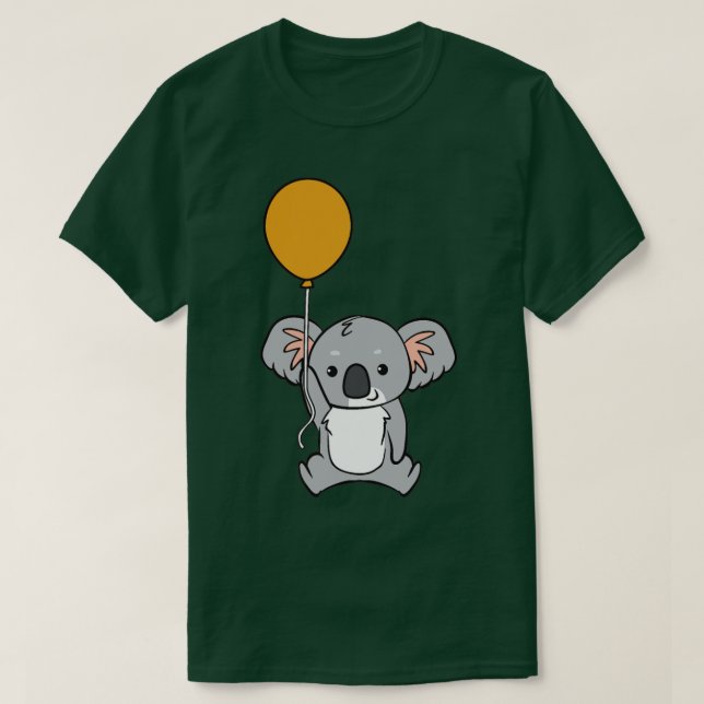 Camiseta Koala com balão 1 (Frente do Design)