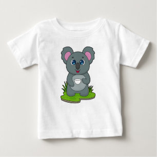 Camiseta Koala com café