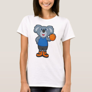 Camiseta Koala como jogador de basquetebol