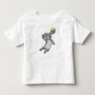 Camiseta Koala como jogador de voleibol