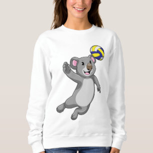 Camiseta Koala como jogador de voleibol