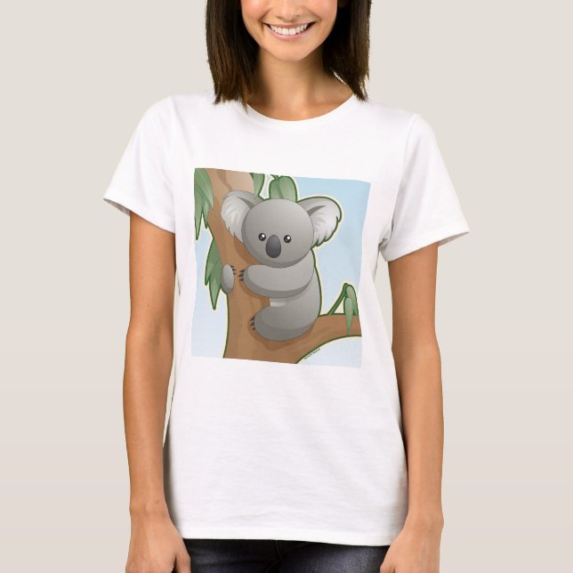 Camiseta Koala de Kawaii (Frente)
