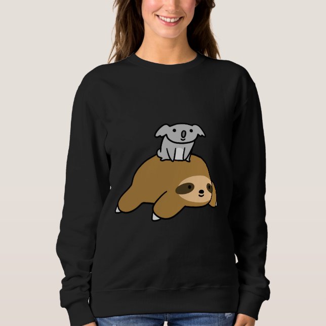 Camiseta Koala E Sloth (Frente)