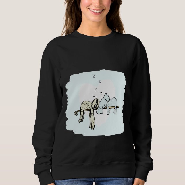 Camiseta Koala E Sloth Dormindo (Frente)