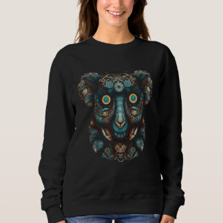 Camiseta Koala Figurative Fantasy Mandala Animal Koala