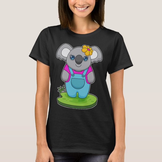Camiseta Koala Flower (Frente)