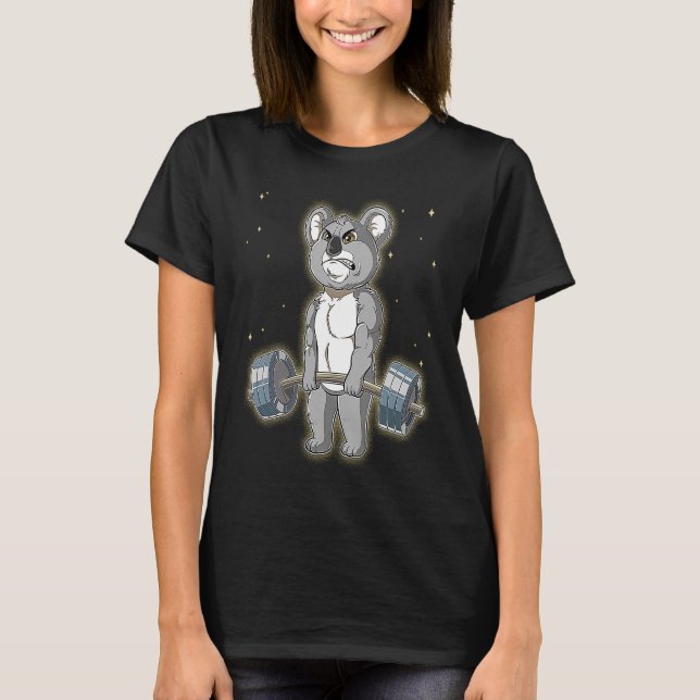 Camiseta Koala Gym Treino de Peso (Frente)