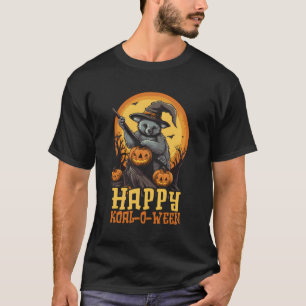 Camiseta Koala Halloween Scary Trick Ou Treat Spooky Koala