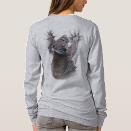 Camiseta Koala Hang No Urso Cóctil Traseiro Da Austrália