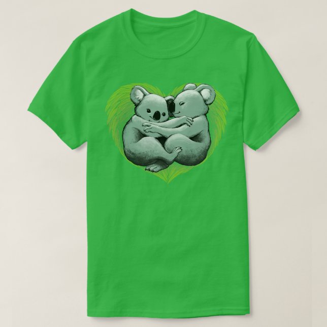 Camiseta Koala Heart (Frente do Design)