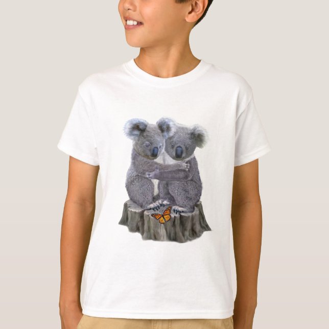 CAMISETA KOALA HUGGIES DO BEBÊ (Frente)