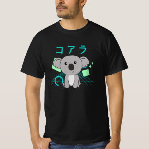 Camiseta Koala Japonês Kawaii Cute Koalas Koala Bear