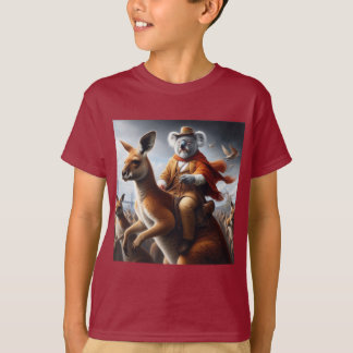 Camiseta Koala Kangaroo Rider