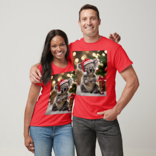 Camiseta "Koala Kris Kringle: Natal Abaixo"