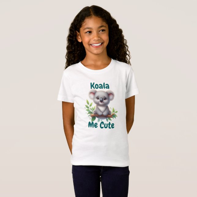 Camiseta Koala Me Cute  (Frente Completa)