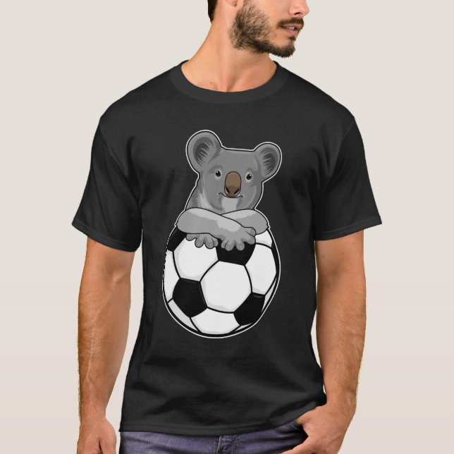 Camiseta Koala no futebol (Frente)
