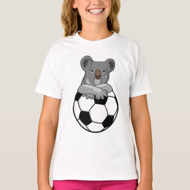 Camiseta Koala no futebol (Frente)