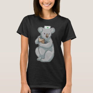 Camiseta Koala Nurse Notepad