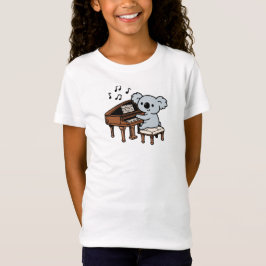 Camiseta Koala Playing Piano