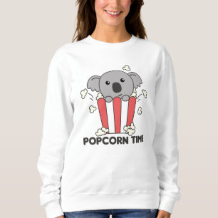Camiseta Koala Popcorn Time Sweet Animal Popcorn Bag