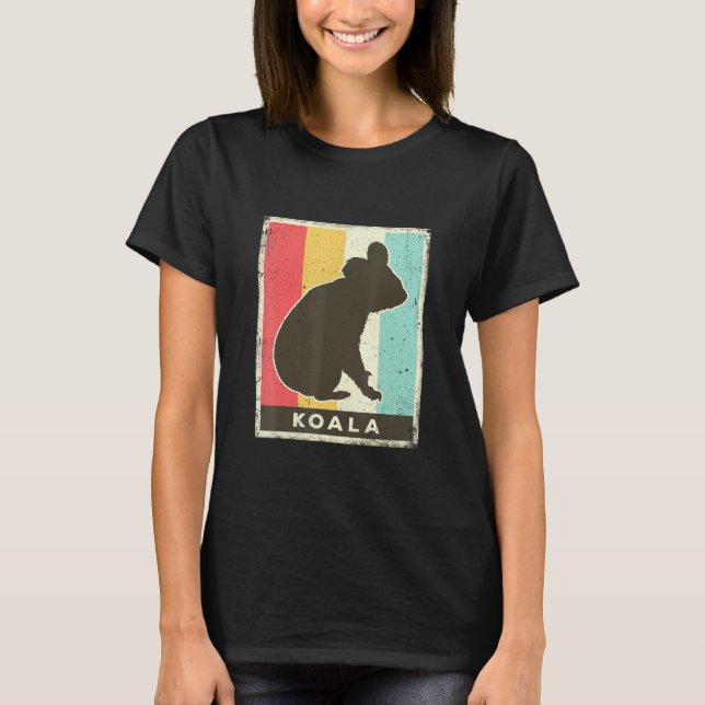 Camiseta Koala Poster Animal (Frente)