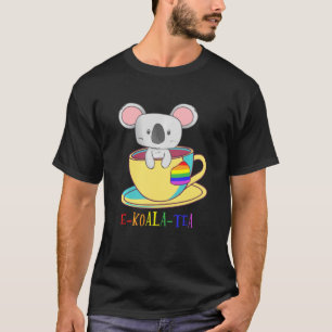 Camiseta Koala Tea Equality Lgbtq Rainbow Queer Lov