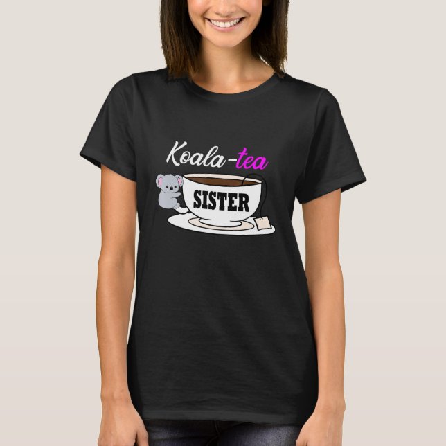 Camiseta Koala Tea Lovers Idea Tee Koala Bear Lover Tea Lo (Frente)
