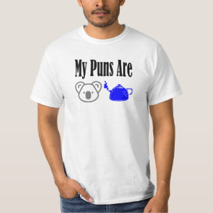 Camiseta Koala Tea Puns Engraçado
