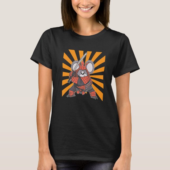 Camiseta Koala Warrior Samurai (Frente)