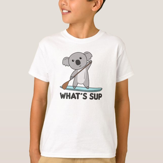 Camiseta Koala Whats Team Funny Koalas Paddle (Frente)