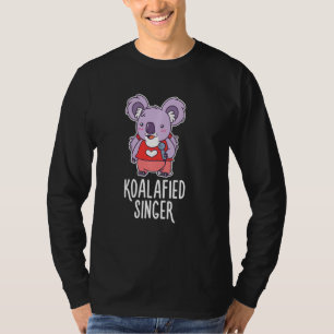 Camiseta Koalafied Singer Koala Bear Karaoke Sound