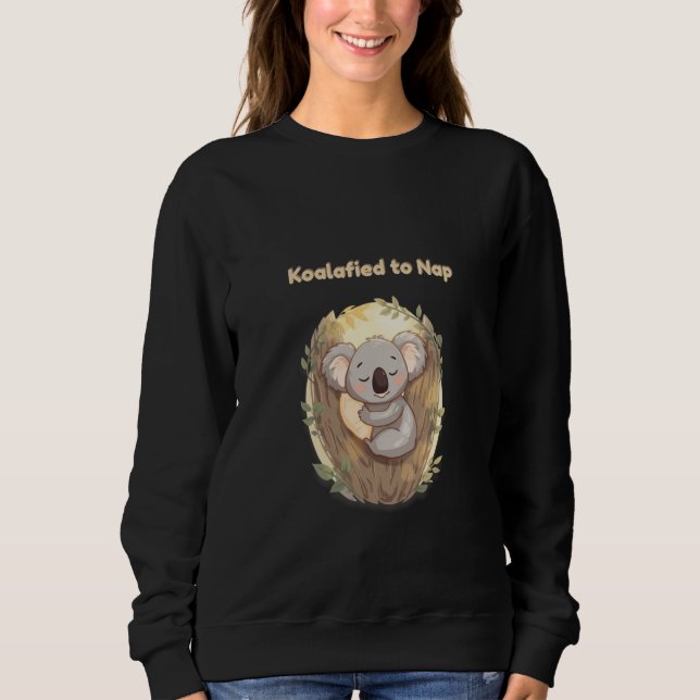 Camiseta *"Koalafied to Nap – Cute Sleepy Koala  (Frente)